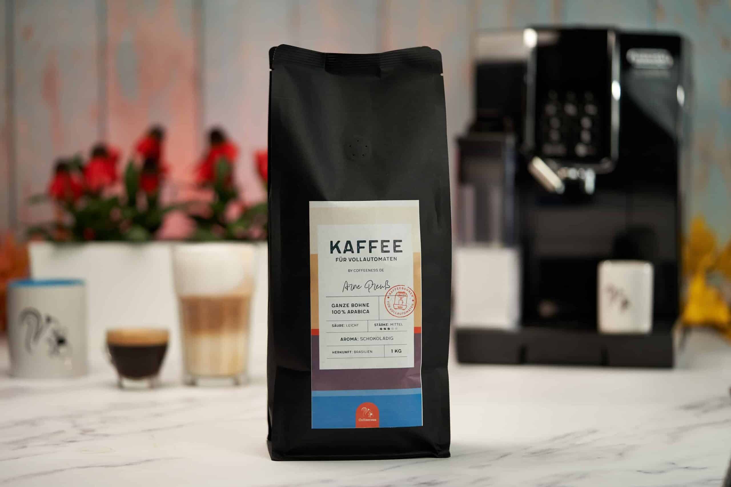 El mejor café para la DeLonghi Dinamica: café de Coffeeness para cafeteras superautomáticas