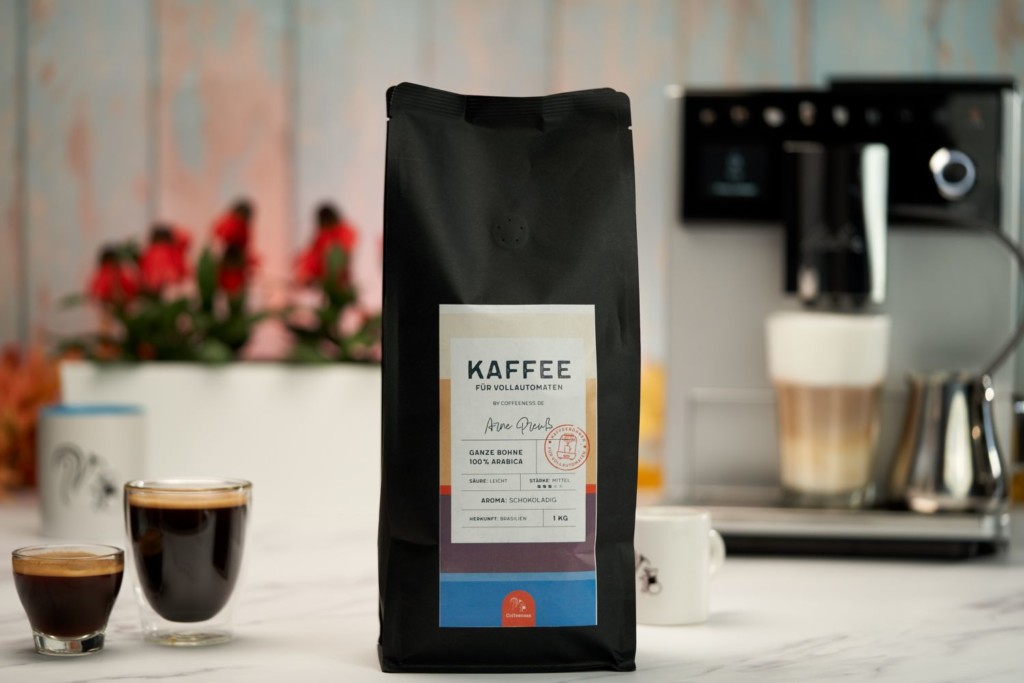 Coffeeness Kaffee für Vollautomaten Melitta Latte Select