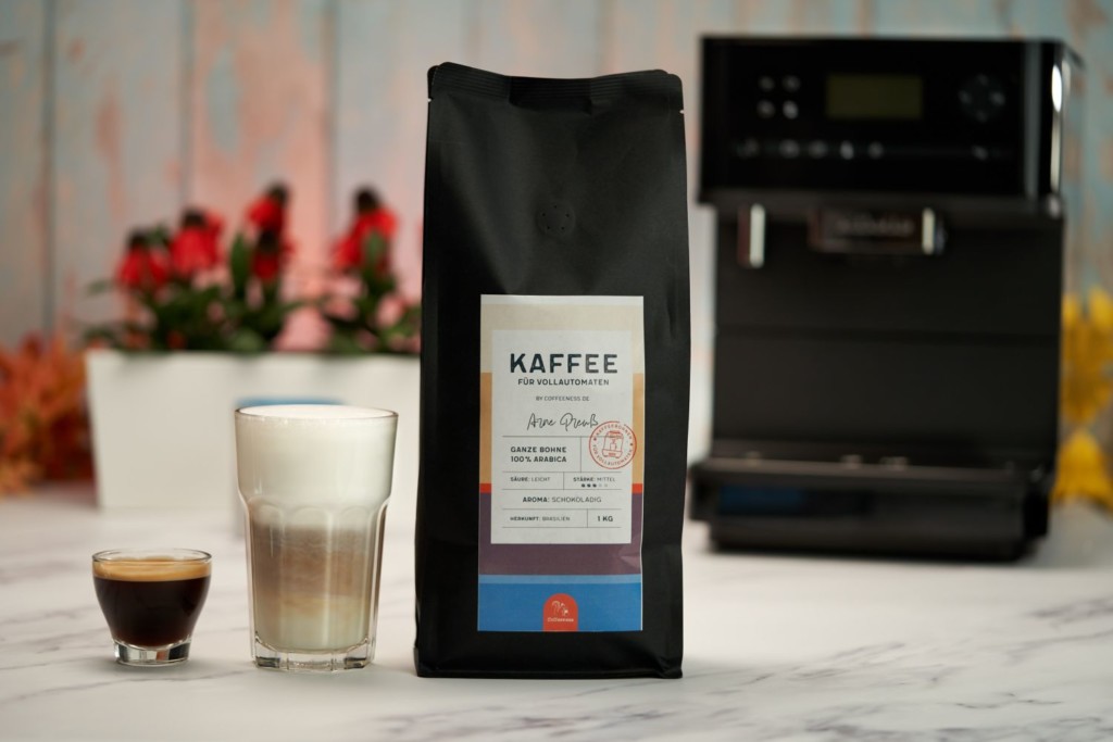 Coffeeness Kaffee für Vollautomaten Bester Kaffee für den Miele CM6