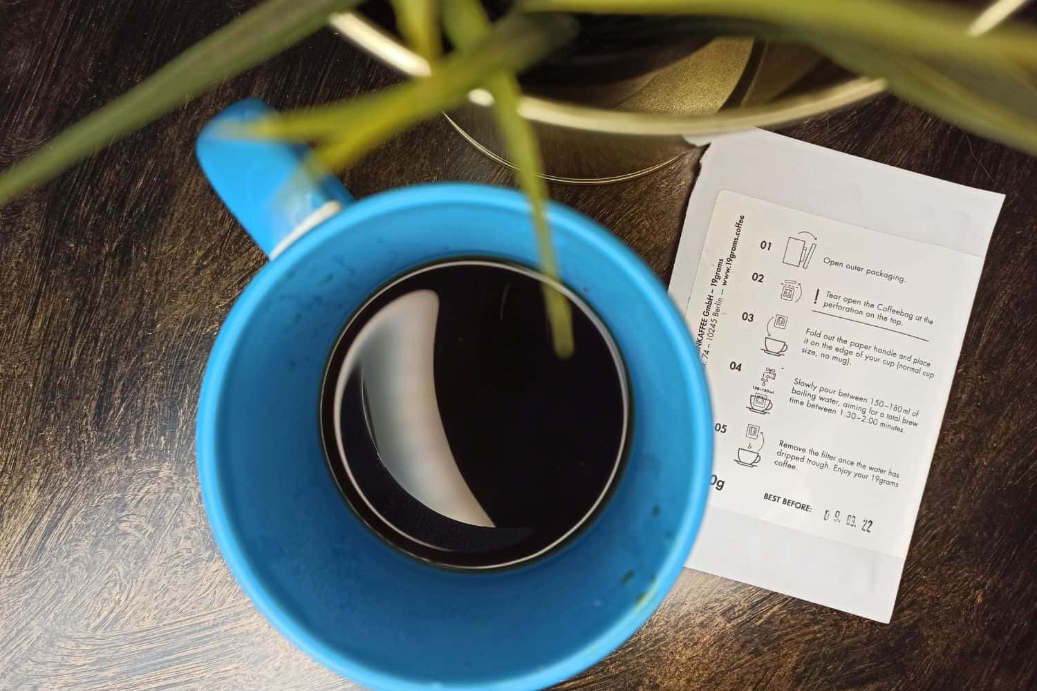 Geisha Coffee 19grams Single Portion Front Close