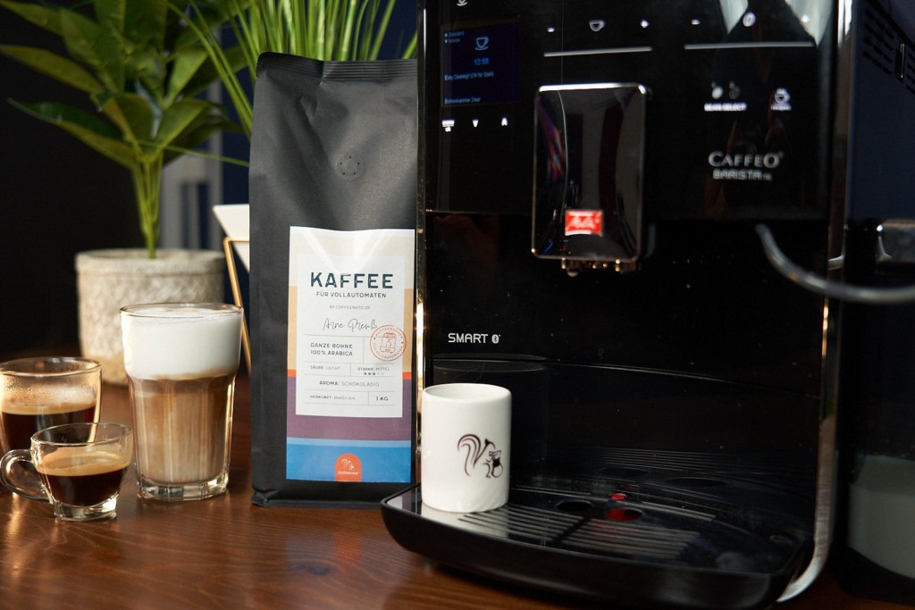 Coffeeness Kaffee für Vollautomaten Melitta Caffeo Barista