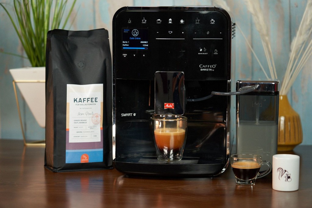 Melitta Caffeo Barista Kaffeevollautomat Kaffeebezug