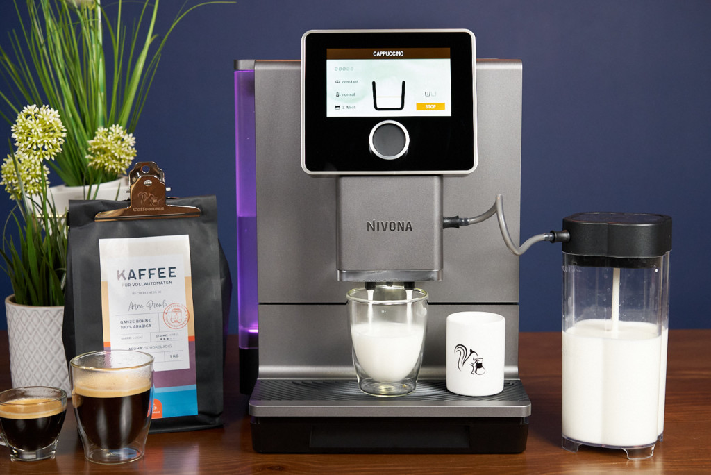 Nivona CafeRomatica 970 Kaffeevollautomat Milchschaumbezug