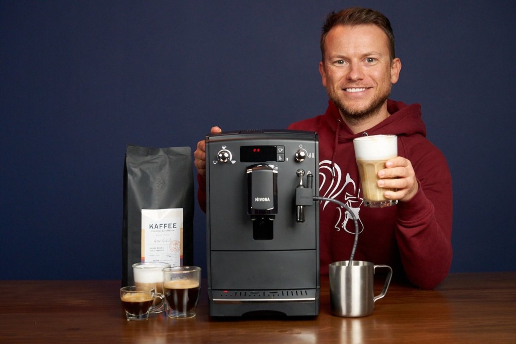 Arne mit der Nivona 520 Einsteigerserie