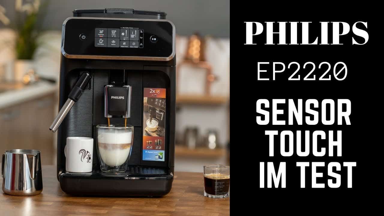 Philips EP2220/10 SensorTouch Kaffeevollautomat Test 2024