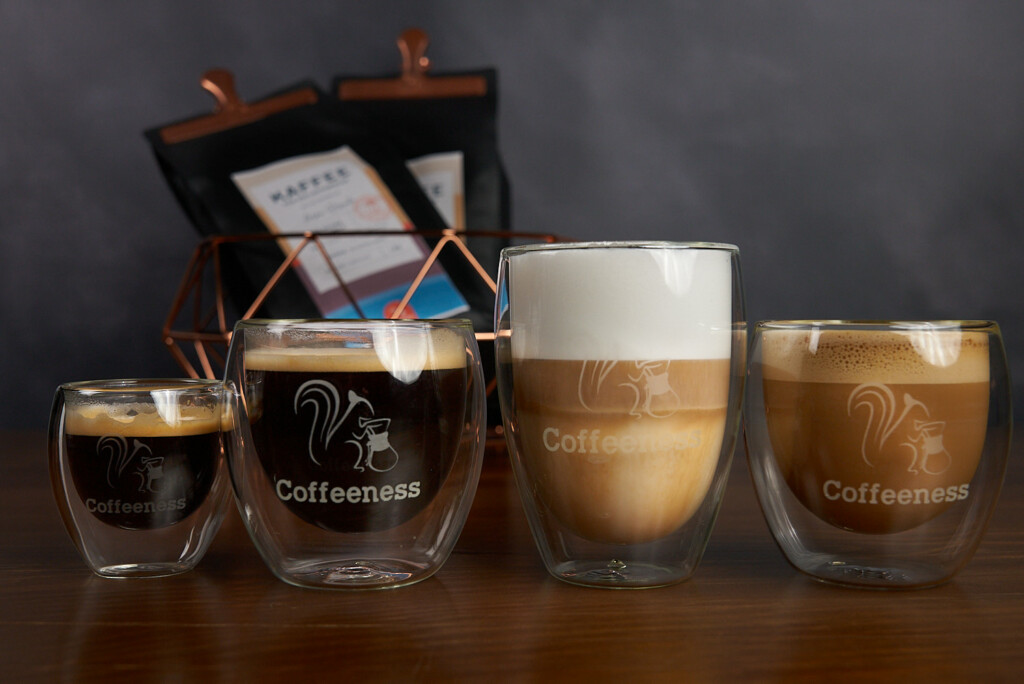 Doppelwandige Gläser Reihe