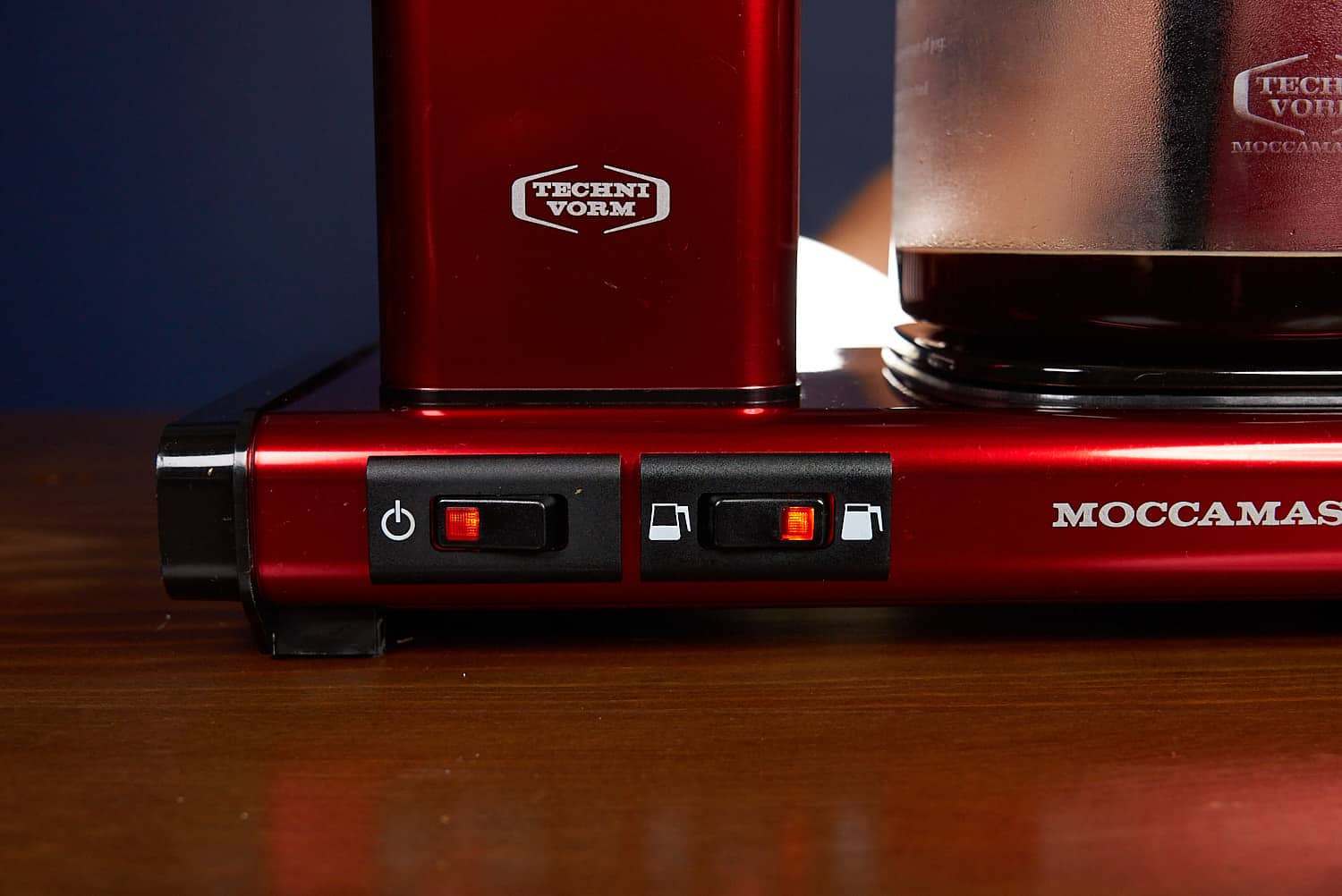 Selecting 6 instead of 10 cups on the Moccamaster