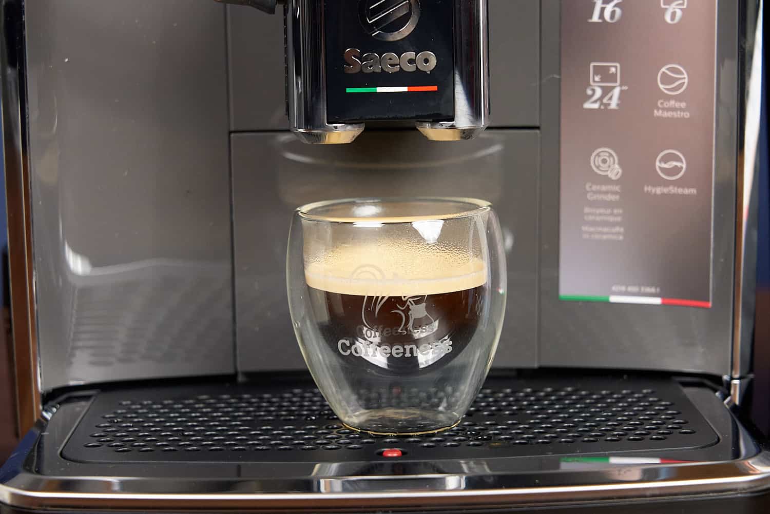 Saeco GranAroma Machine Expresso - Café à Grain - 14 Spécialités