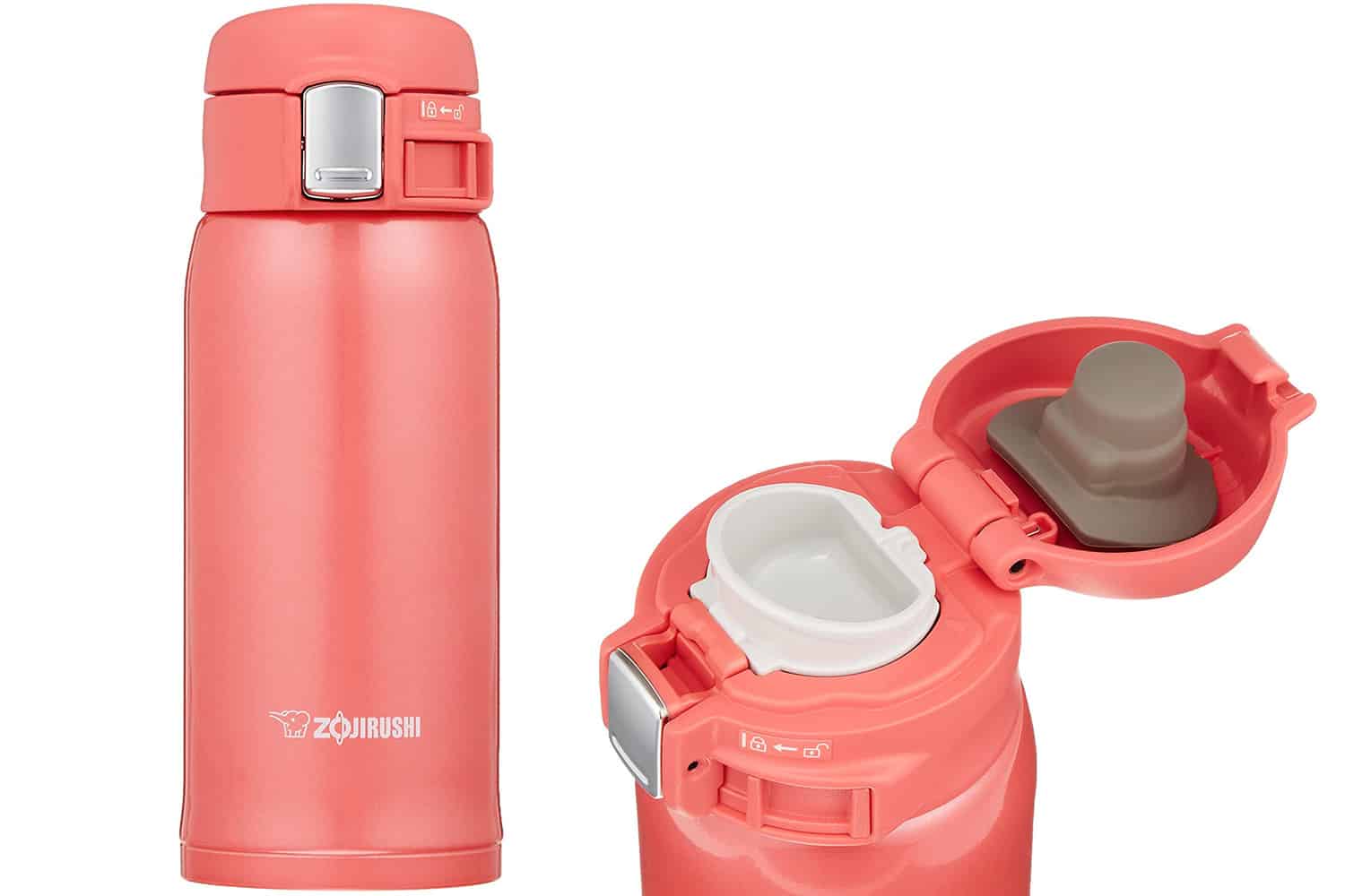 Zojirushi , Stainless Vacuum Insulated Tumbler, 15-ounce, Coral Pink