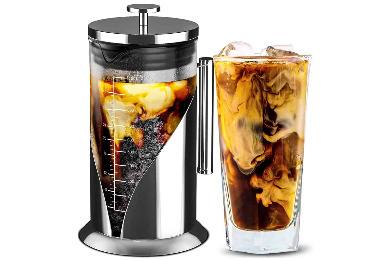 Borosilicate Glass Cold Brew Coffee Maker—700ml/1200ml – Kløverblad