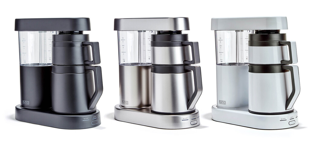 Ratio 6 Coffee Maker Colors.