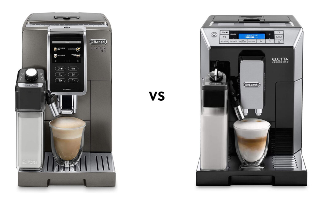 DeLonghi Dinamica Plus vs DeLonghi Eletta.