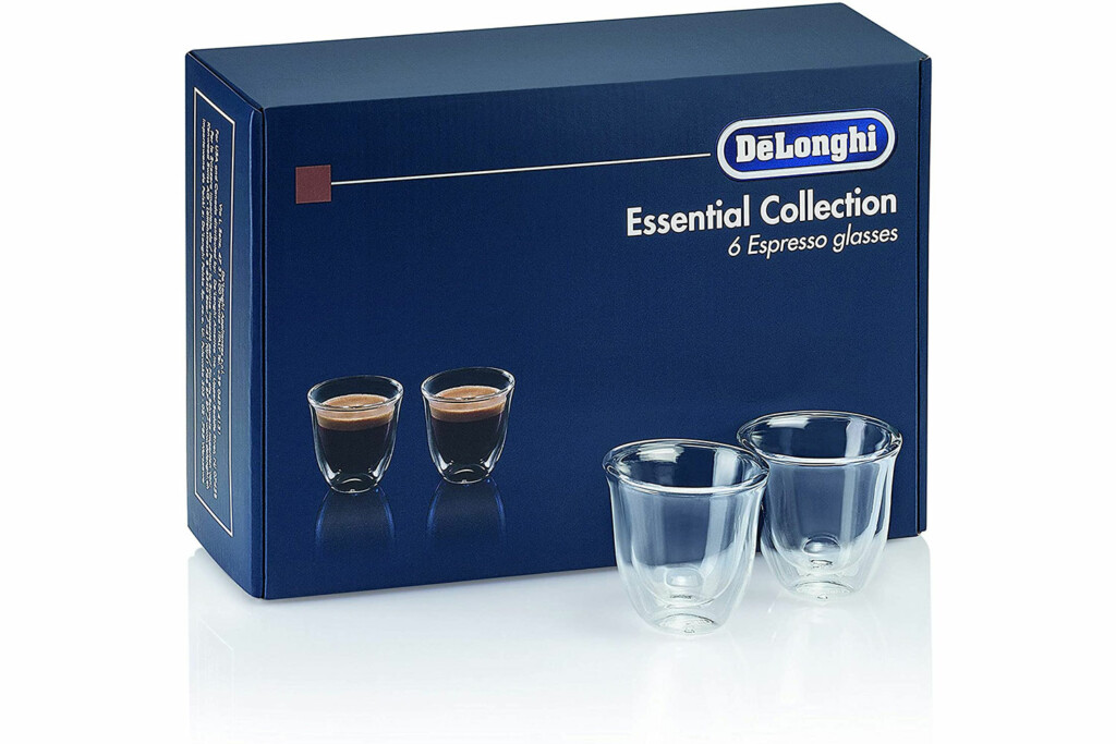 De’Longhi Espresso Glasses.