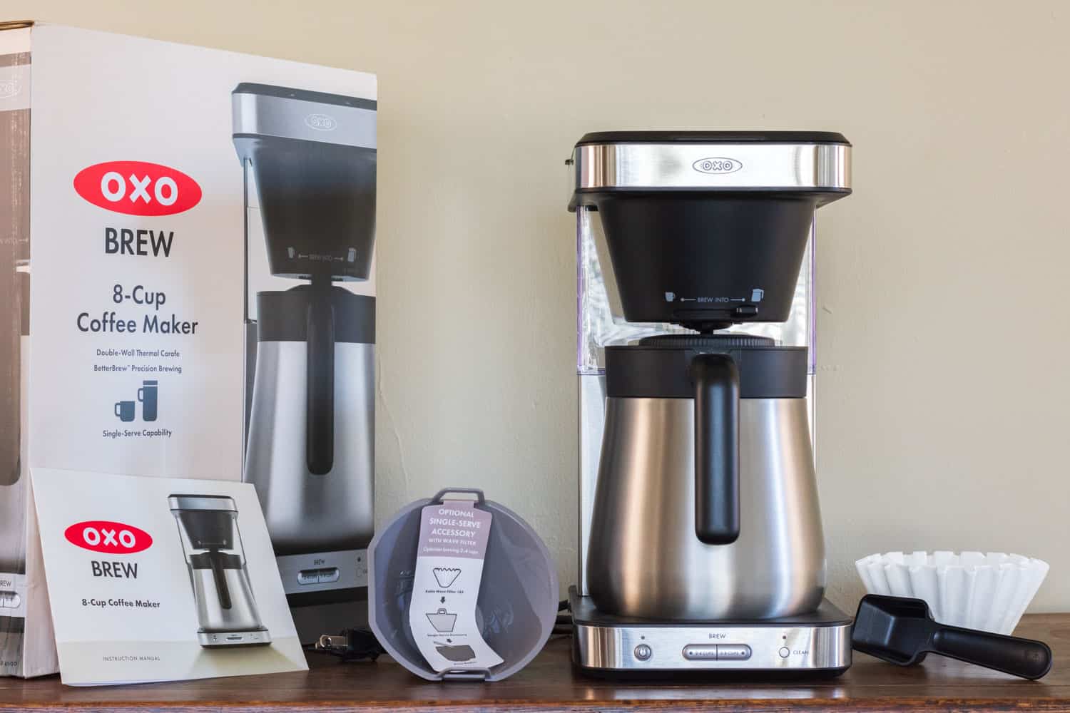 Oxo Brew 8-Cup Coffee Maker vs. Bonavita Connoisseur 