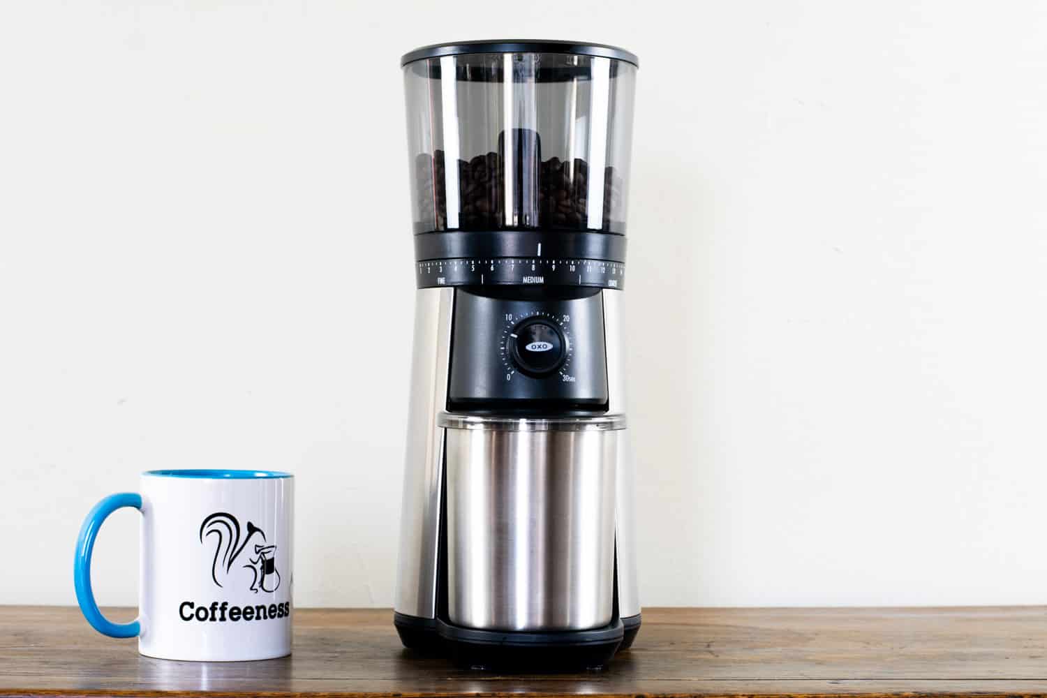 OXO On Barista Brain Conical Burr Coffee Grinder