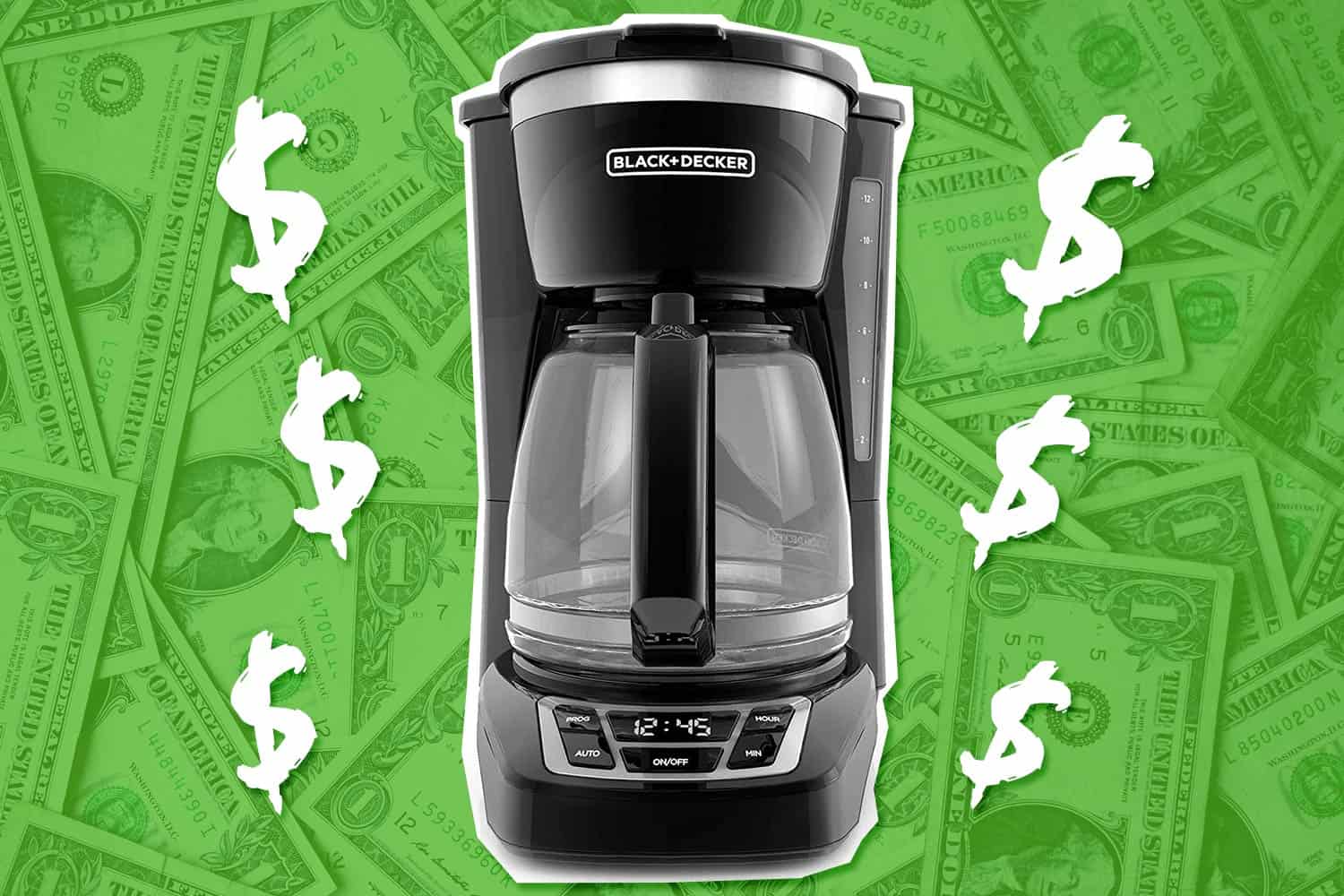 Black 12-Cup* Coffee Maker