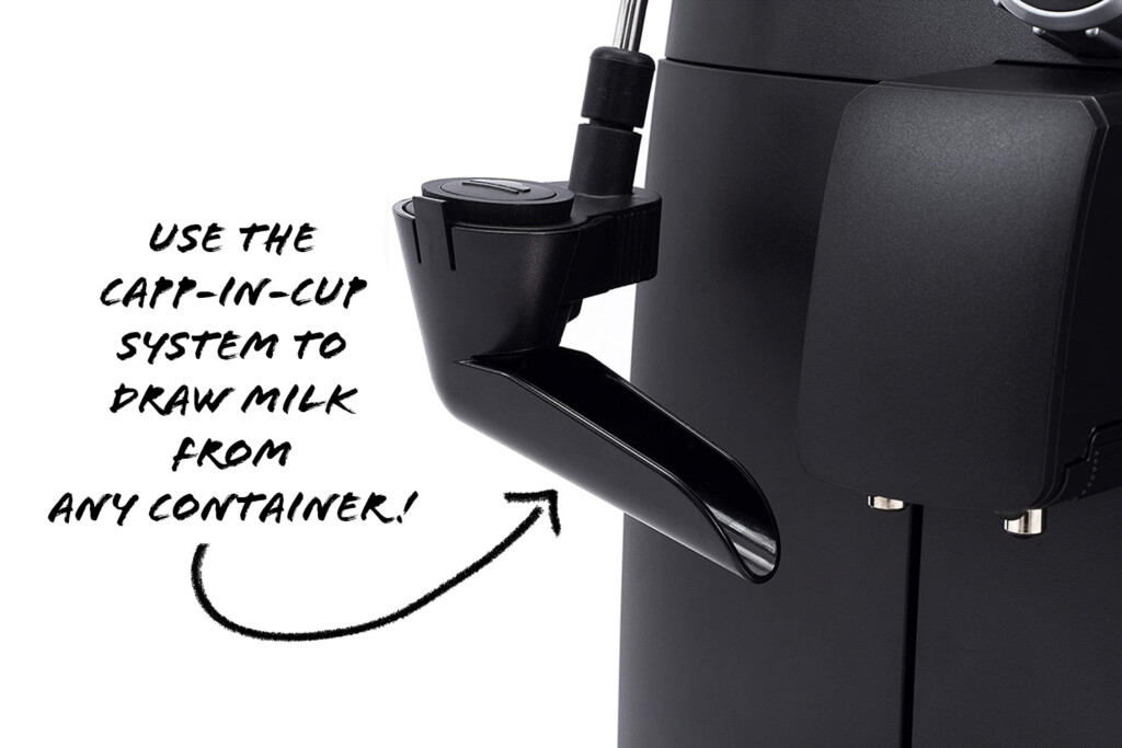 Gaggia Naviglio Milk Capp in Cup System.