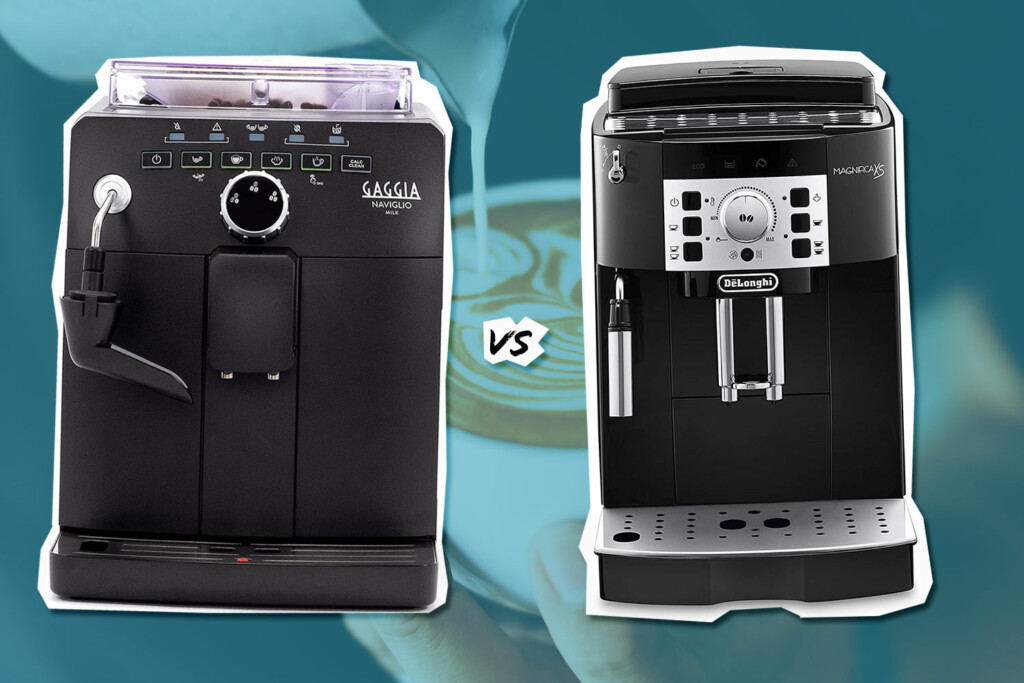 DeLonghi Magnifica XS vs Gaggia Naviglio Milk.