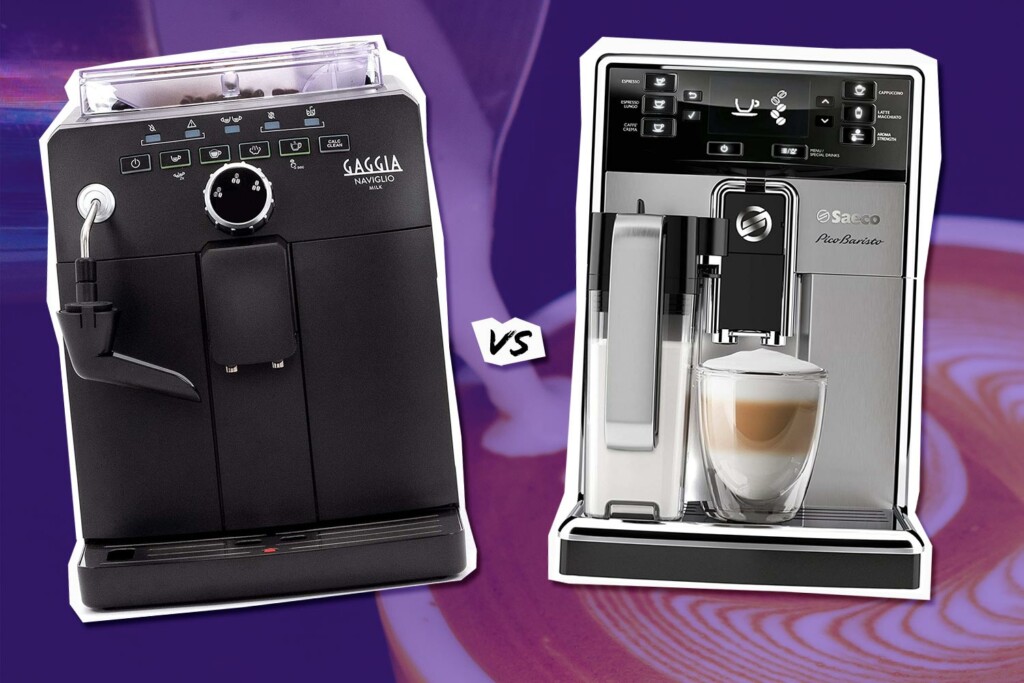 Saeco PicoBaristo vs Gaggia Naviglio Milk.