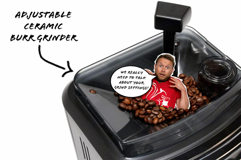 Gaggia Velasca Prestige Burr Grinder.