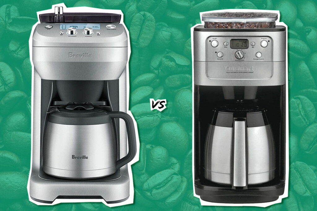 Cusisinart DGB-900BC vs Breville Grind Control Coffee Maker.