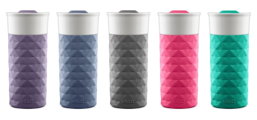 Ello Ogden Ceramic Travel Mug Colors.