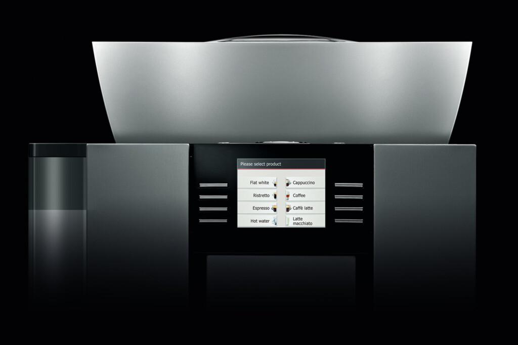 Jura GIGA W3 user interface.