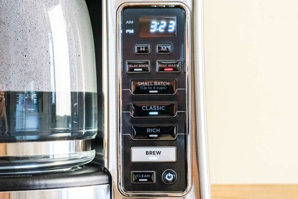 Ninja 12 Cup Coffee Maker Brew Strengths.