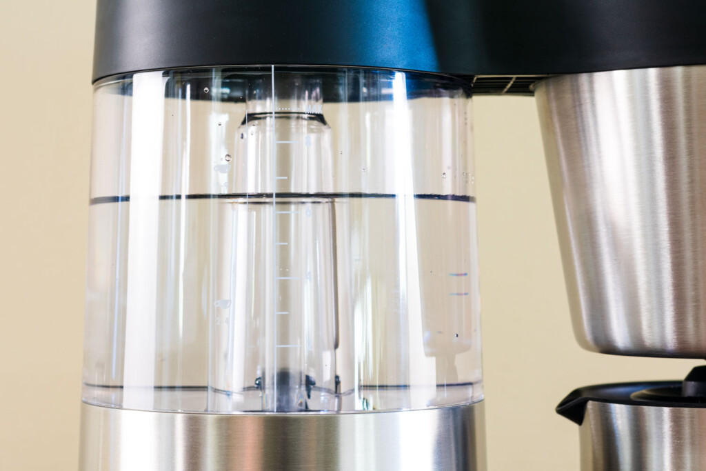 OXO 9 Cup Coffee Maker water tank.