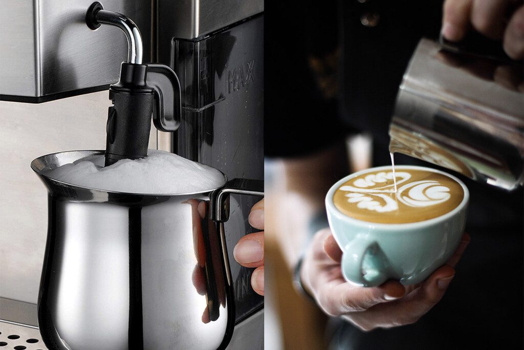 DeLonghi EC702 Milk Foam.