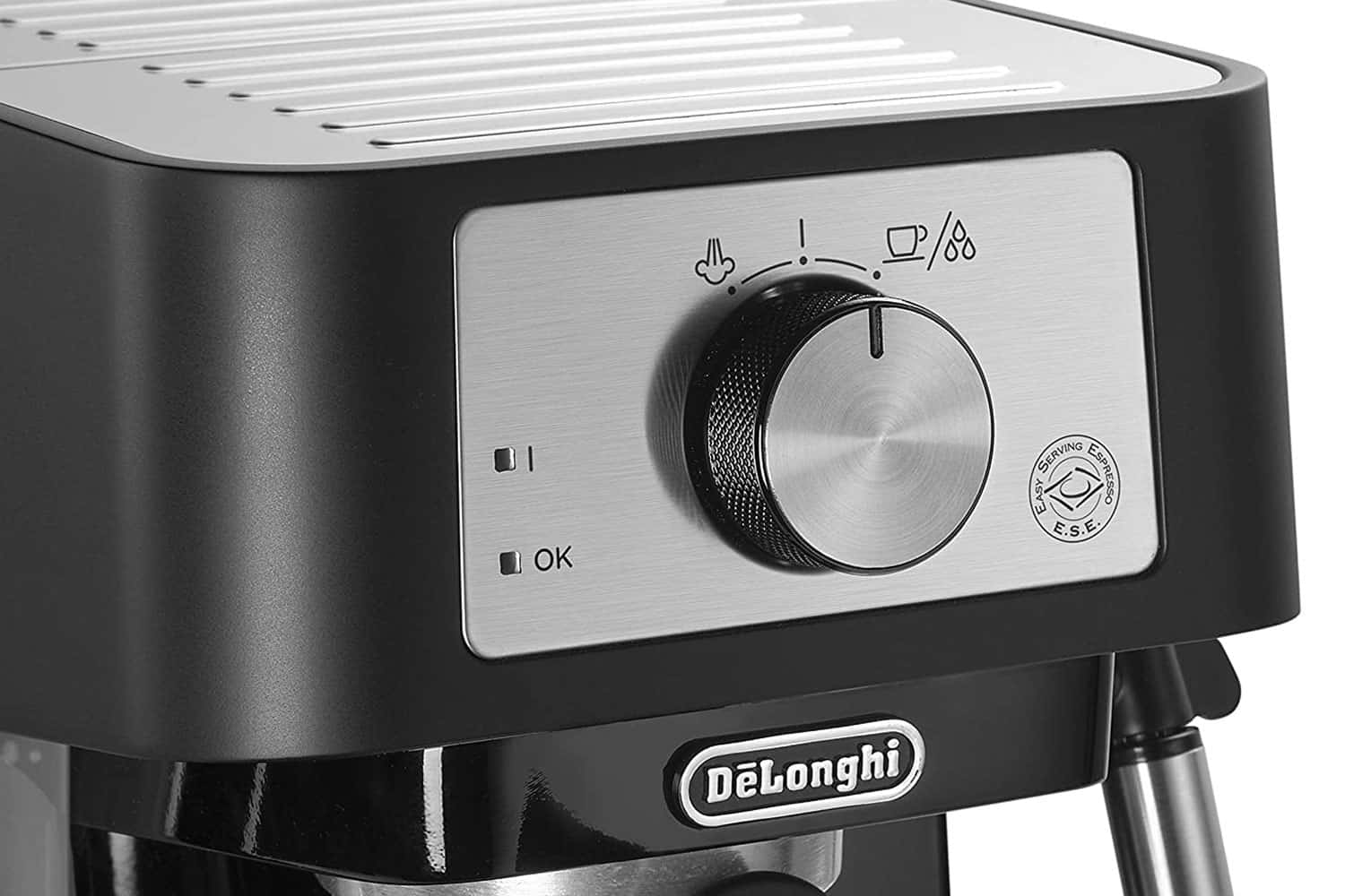 DeLonghi EC155 15 Bar Espresso and Cappuccino Machine Black & Accessories