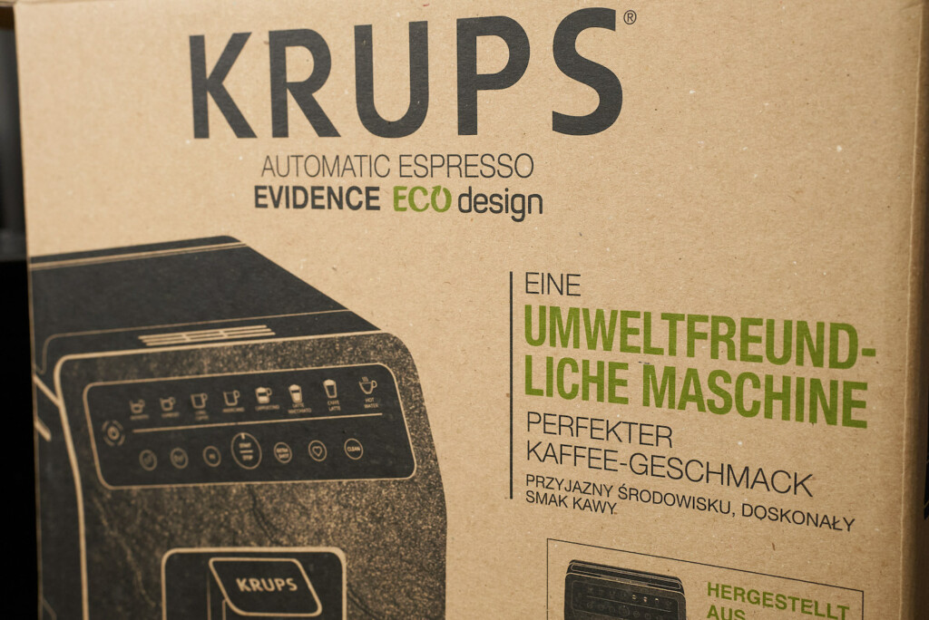 Krups Evidence ECO Verpackung