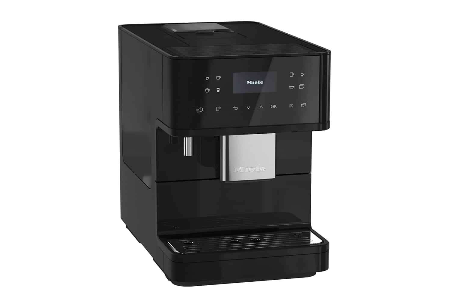 Miele cm 6160 MilkPerfection Countertop Coffee Machine - Lotus White