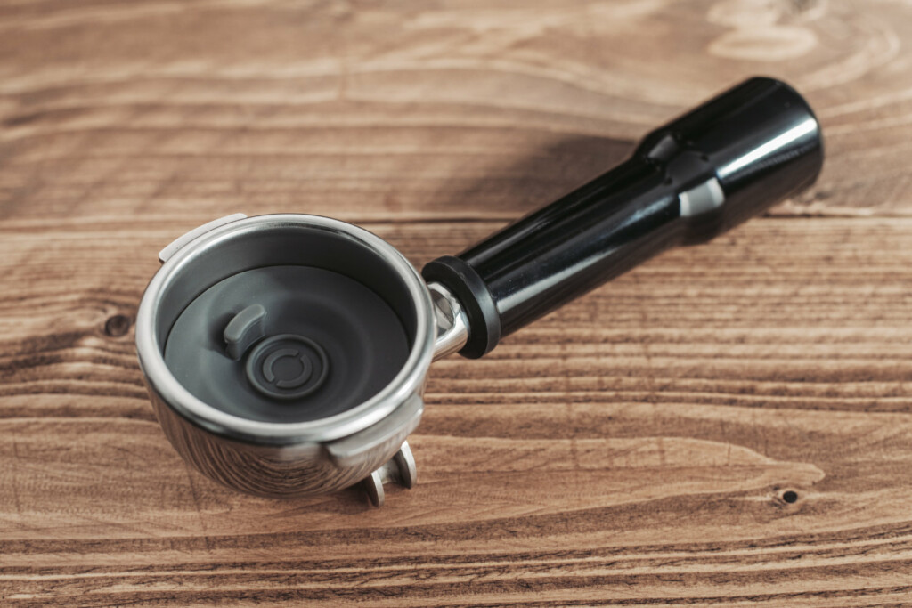 Portafilter Cleaning Insert for the Cleaning Program of the Breville Duo Temp Pro.