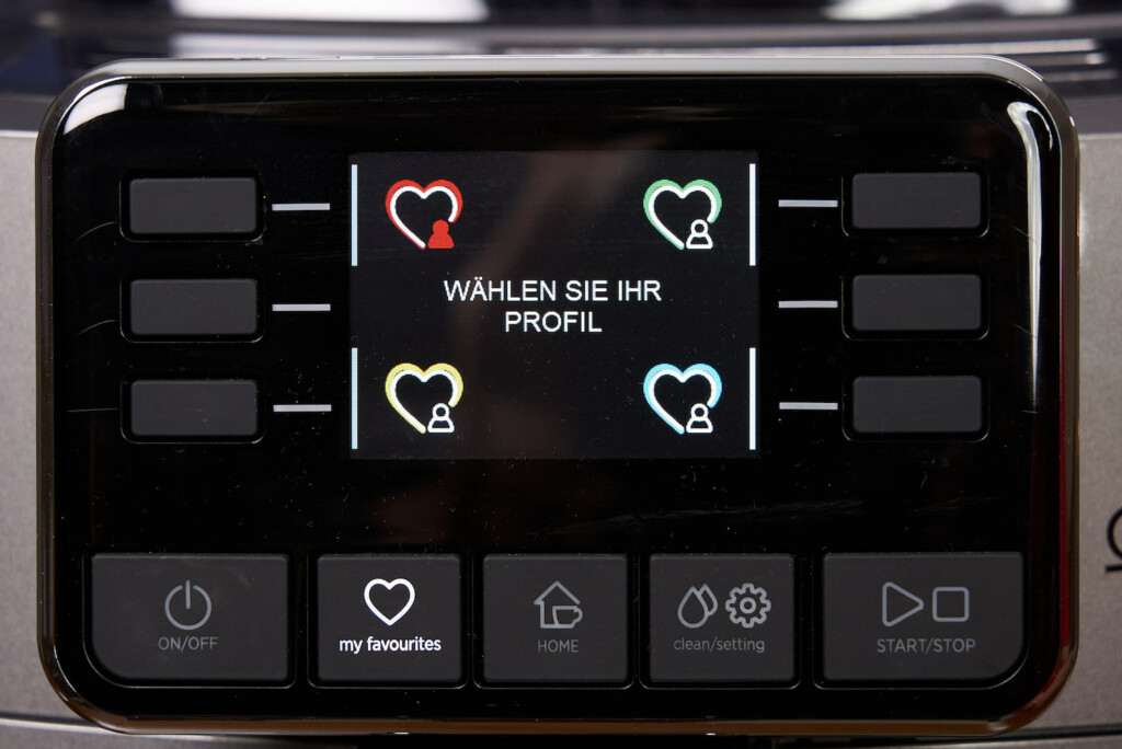 Gaggia Cadorna Prestige User Profiles.