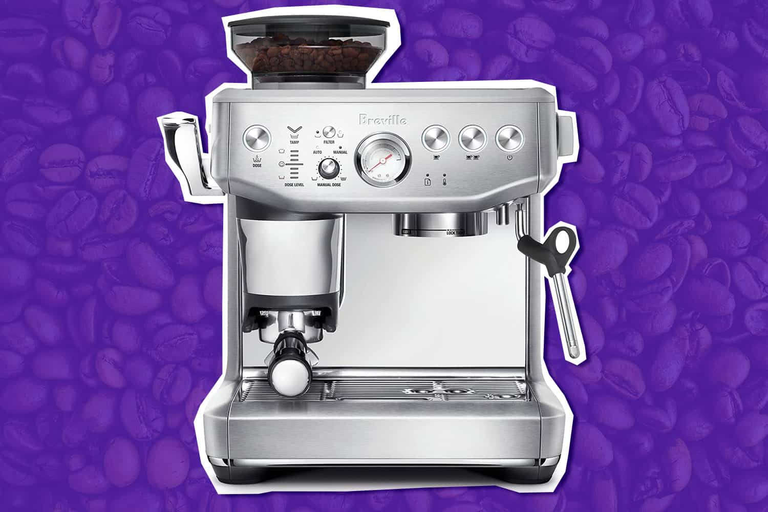 breville barista express not stopping