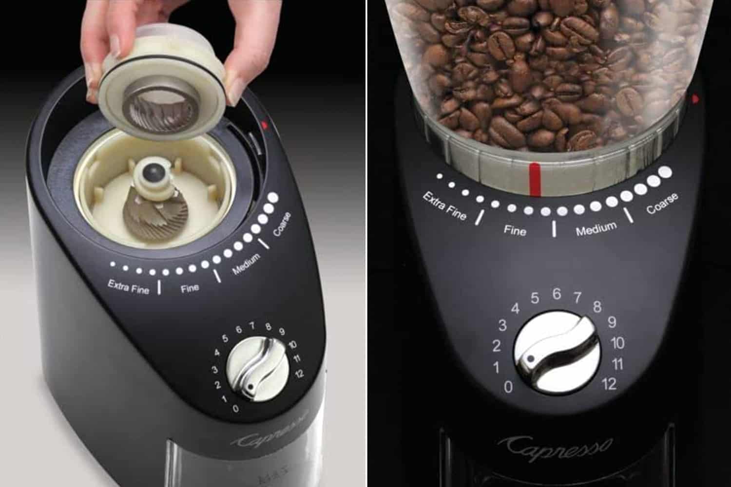 Homtone Electric Conical Burr Coffee Grinder