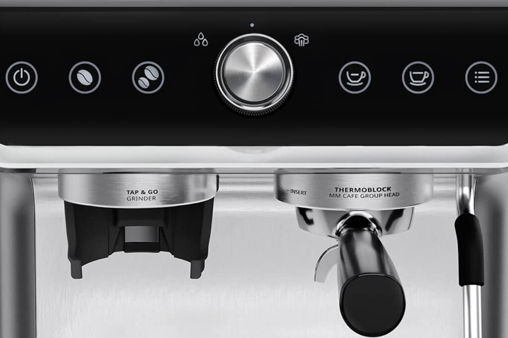 Mueller Espresso Machine user interface.