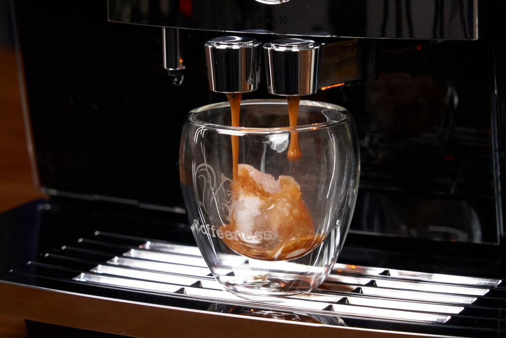 Jura GIGA 10 Espressobezug mit Eis