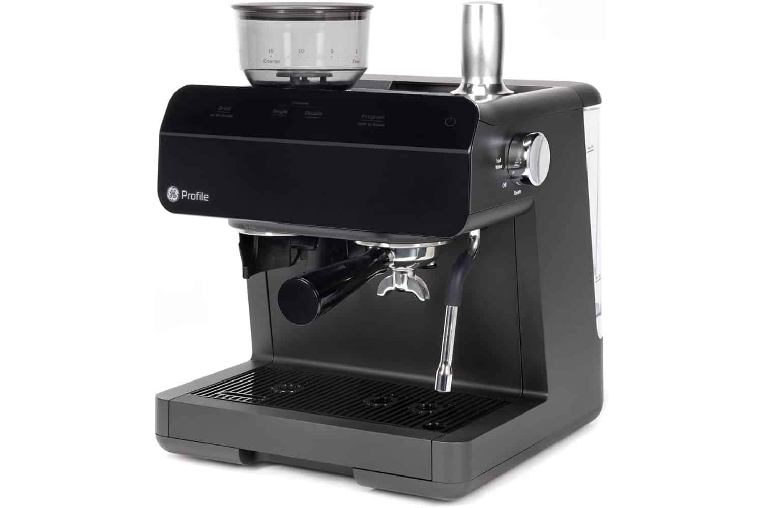 Cafe Bellissimo Stainless Steel Semi Automatic Programmable Espresso Machine  in the Espresso Machines department at