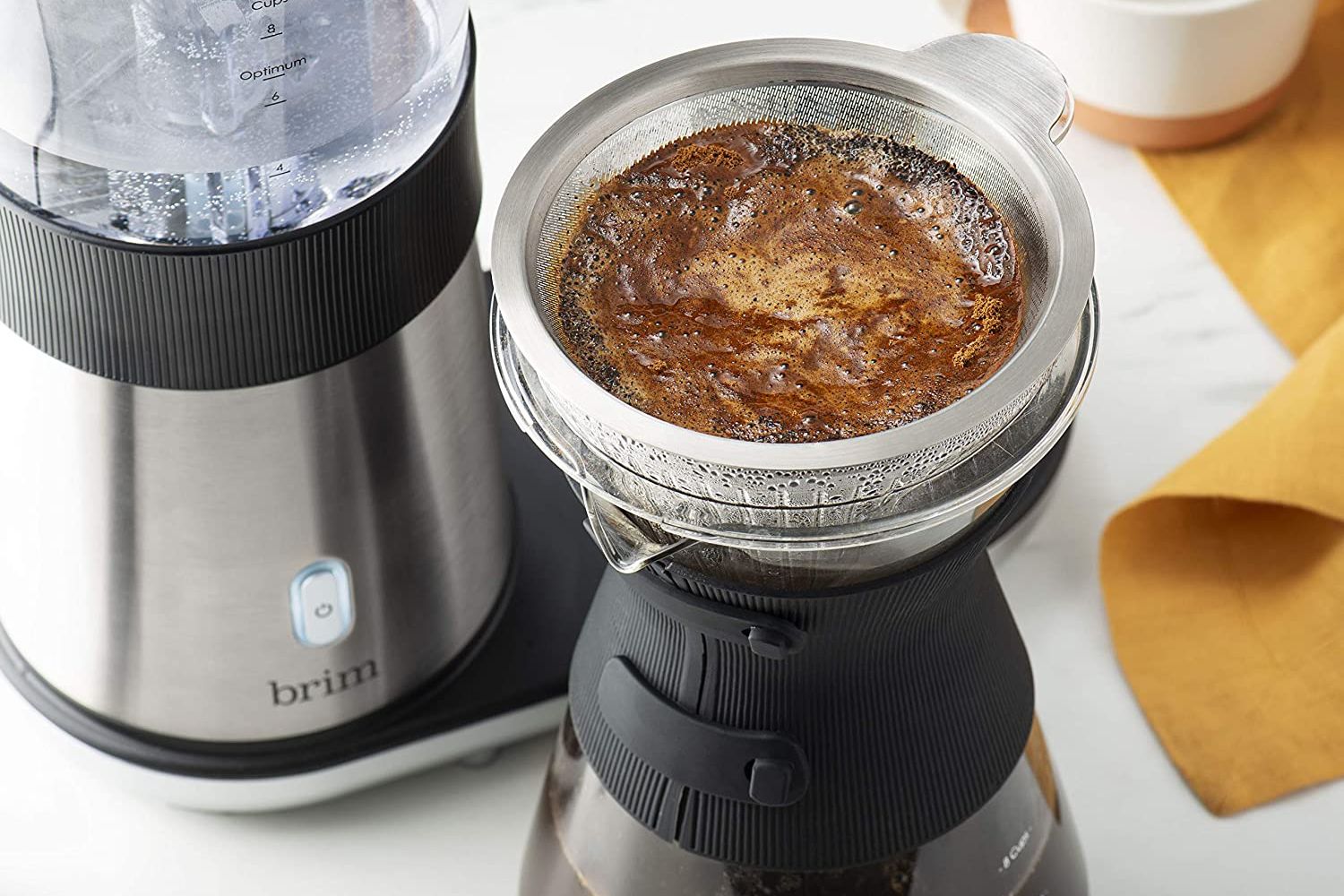 Brim 8-Cup Pour-Over Coffee Maker Review: Barista-Style Brew Without All  the Effort