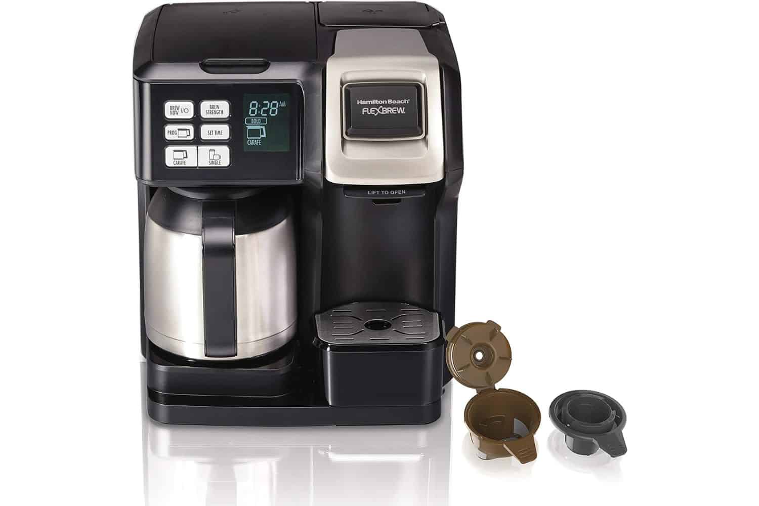 Hamilton Beach Flex Brew Single Serve Plus Deluxe Coffee MAKER