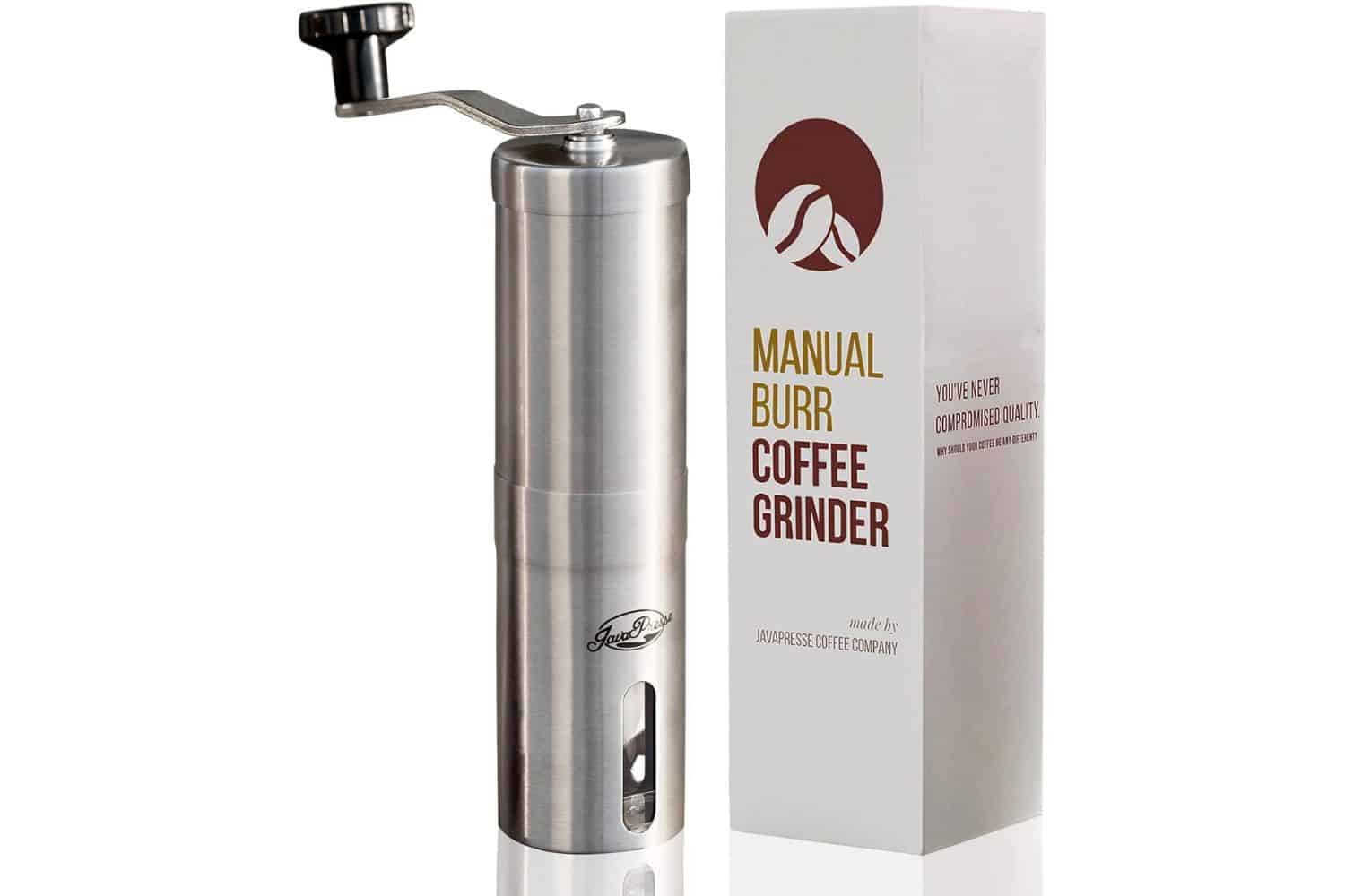 Travelwant Manual Coffee Bean Grinder with Adjustable Settings