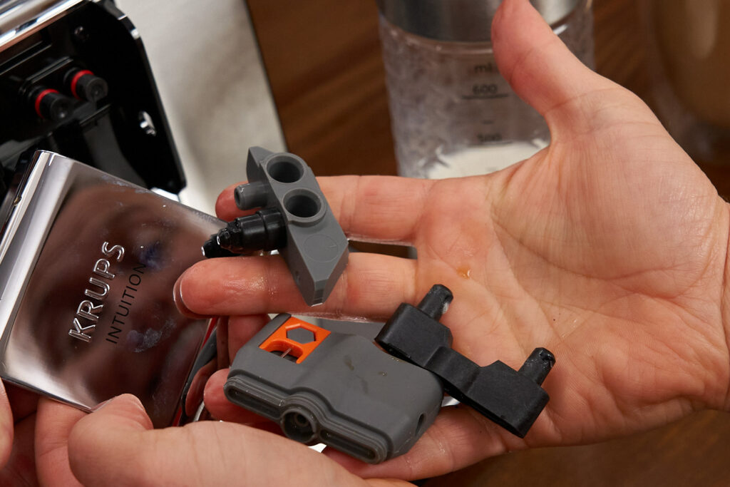 Krups Intuition Preference Edelstahl Einzelteile Auslauf