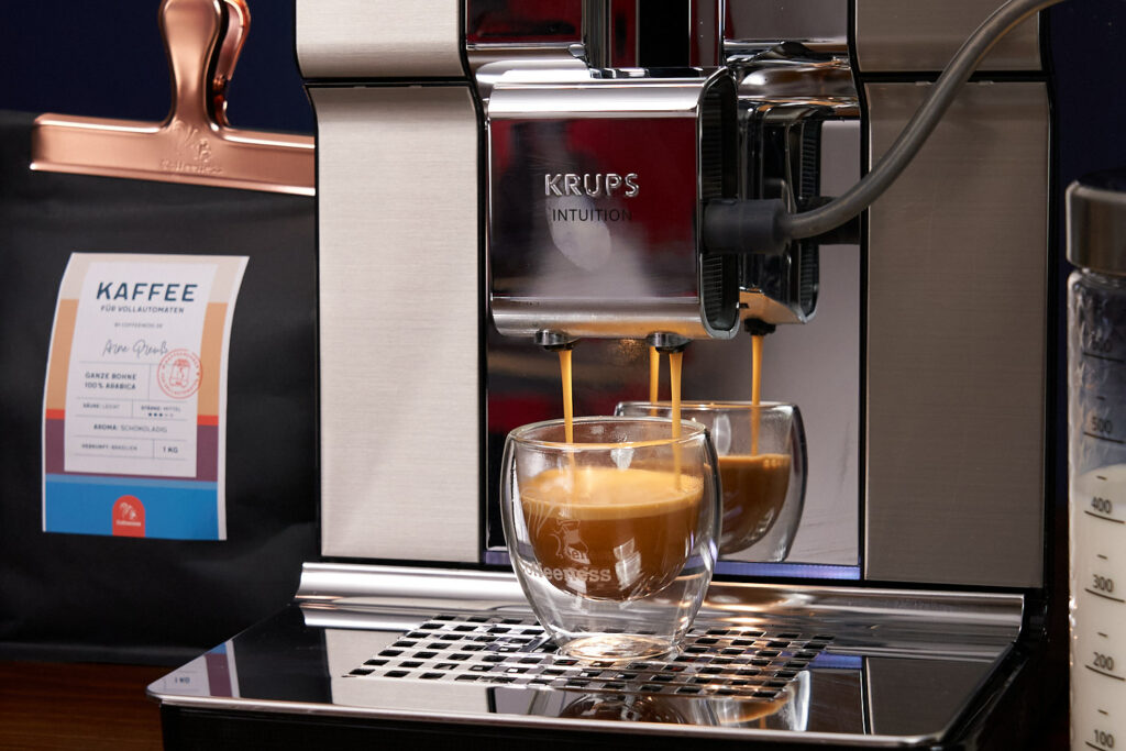 Krups Intuition Preference Edelstahl Espresso beziehen