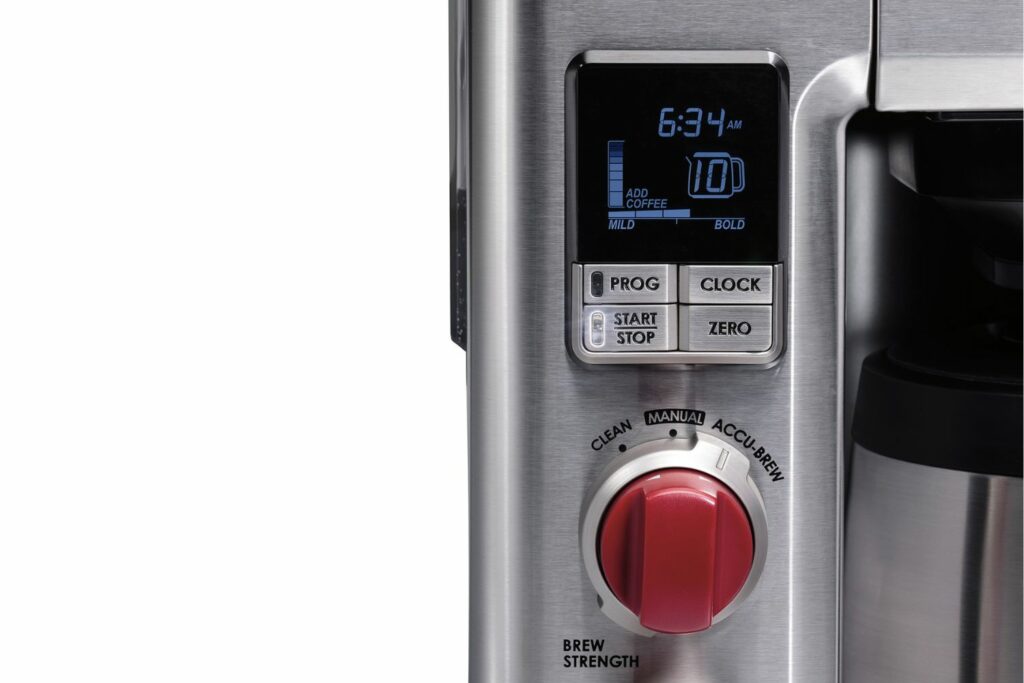 Wolf Coffee maker Controls