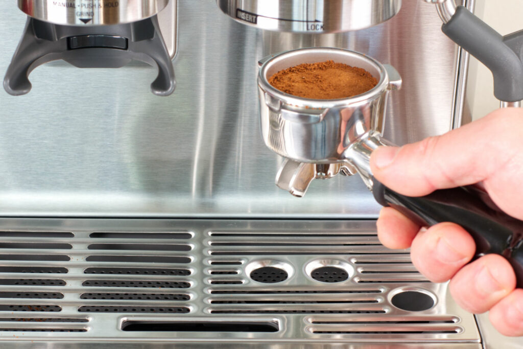 How to Clean Breville Barista Express using Tablets, Breville's way : Clean  light Blinks 