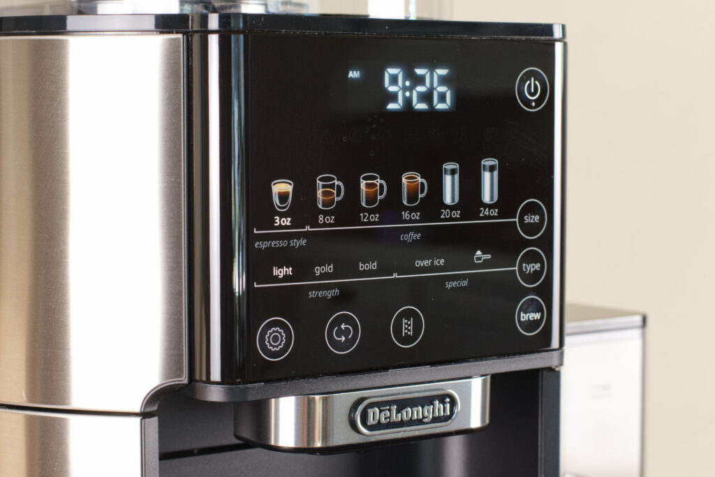DeLonghi Truebrew User Interface Side