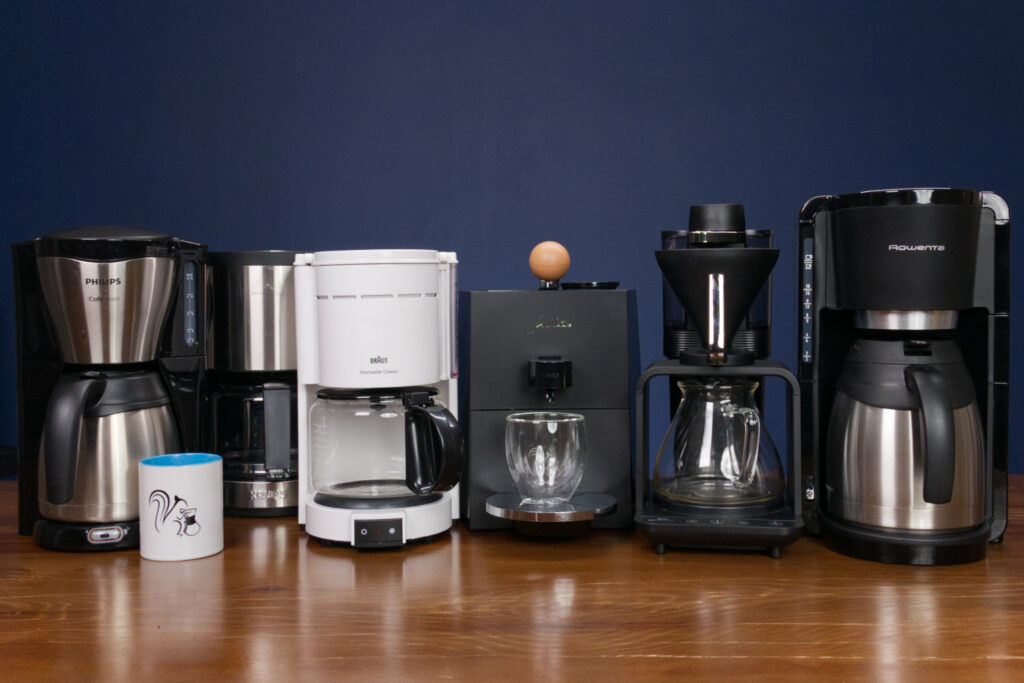 Kaffeemaschinen Test Ueberblick 6 Maschinen