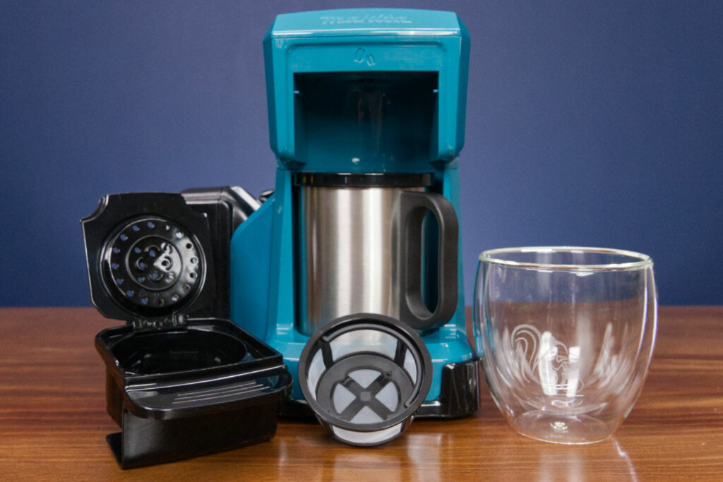 Makita Kaffeemaschine Uebersicht Einzelteile